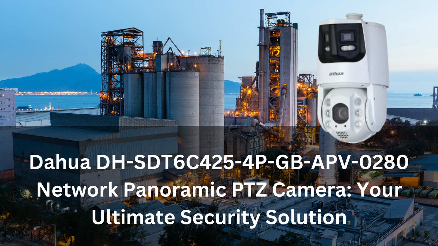 Dahua DH-SDT6C425-4P-GB-APV-0280 Network Panoramic PTZ Camera: Your Ultimate Security Solution