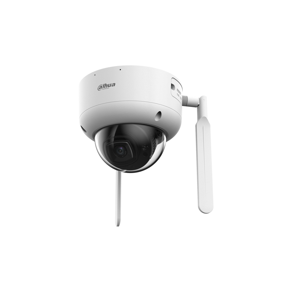 DAHUA IPC-HDBW3441DR1-AST-4G-EAU 4MP IR fixed focal Dome WizSense 4G Network Camera