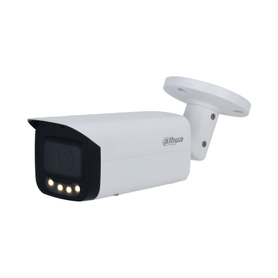 DAHUA IPC-HFW5449T-ASE-LED-S2  4MP Full-color Fixed-focal Warm LED Bullet WizMind Network Camera