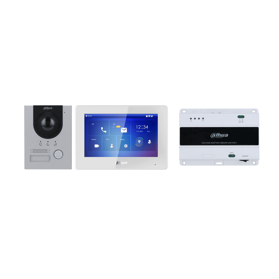 DAHUA KTD01L 2-wire IP Villa Door Station & Indoor Monitor