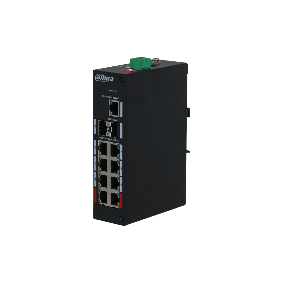 DAHUA PFS3211-8GT-120 11-Port Unmanaged Desktop Switch with 8-Port PoE