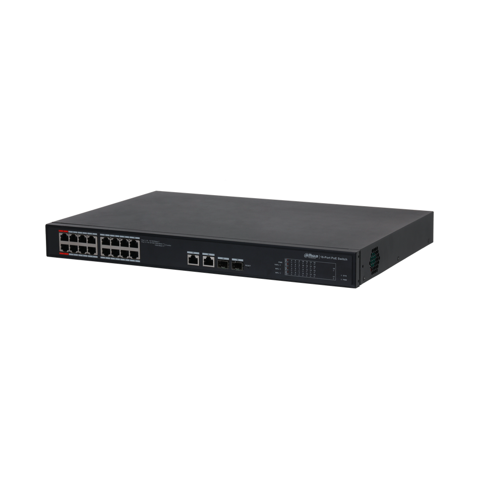 DAHUA S4101-16ET2GF-240-C 18-Port Cloud Managed Switch with 16-Port PoE